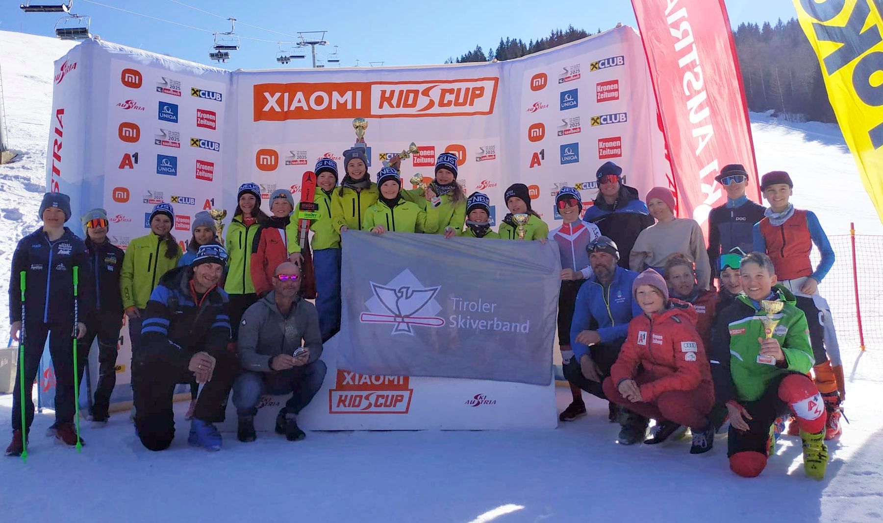 Gesamtsieg für Team Tirol beim Kids Spring Festival des XIAOMI KidsCup
